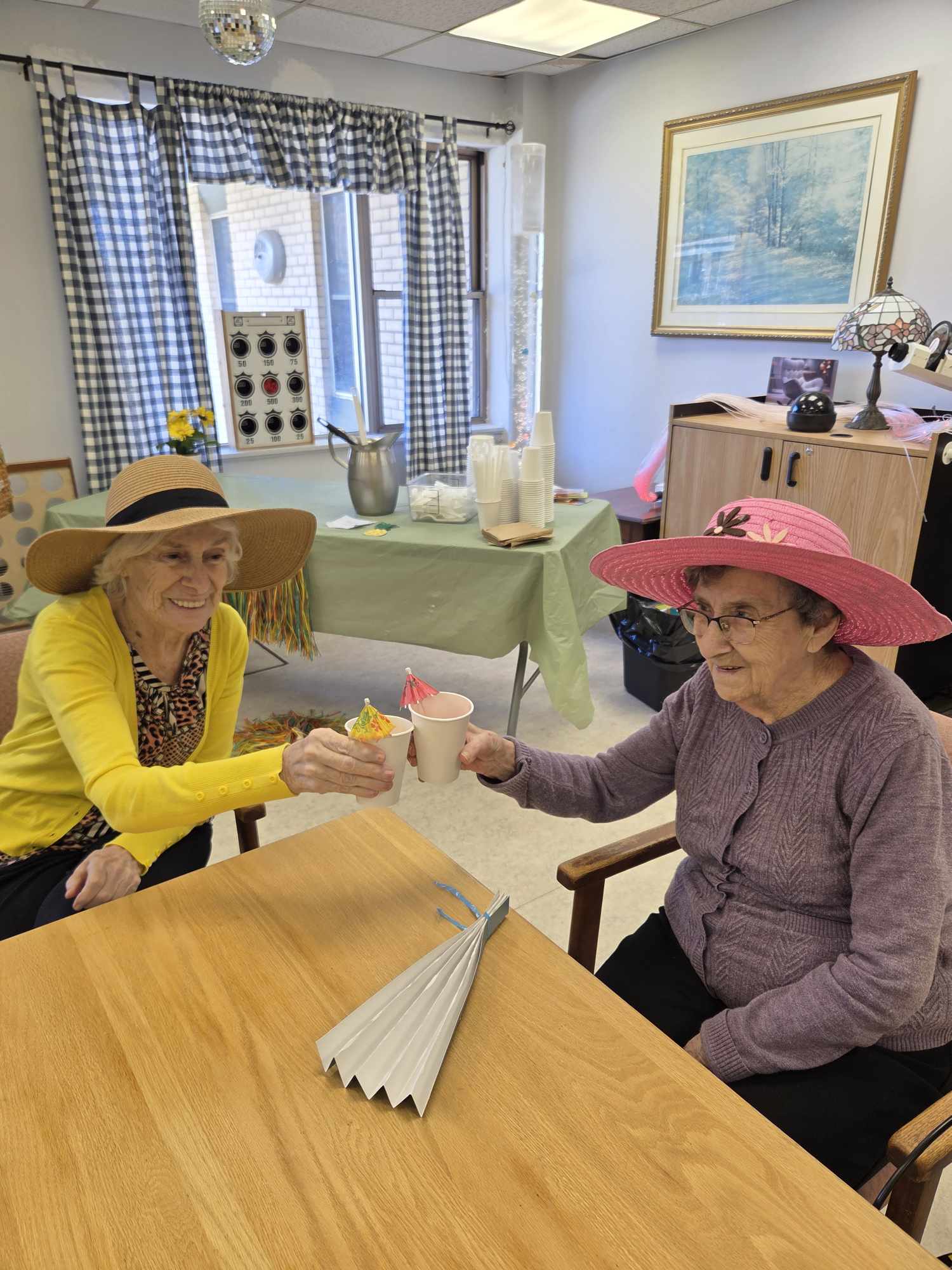 Clemence Leger et Therese Reddy